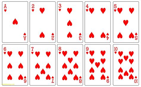 poker size playing card template
